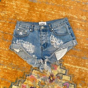 One Teaspoon Cut Off Shorts